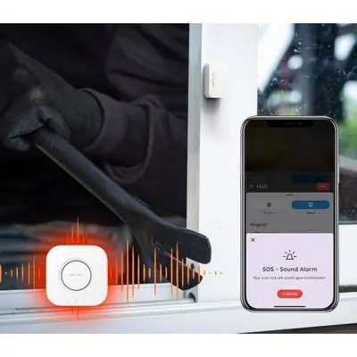 Defiant Smart Home Alarm Kit, 5-Piece, WiFi and Bluetooth (Hubspace) photo 5