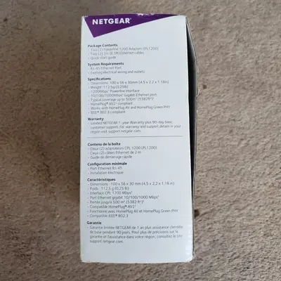 NETGEAR Powerline Adapter Kit, 1200 Mbps, Gigabit Port photo 3