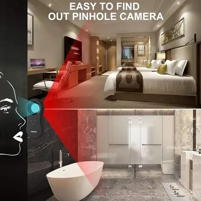 Hidden Camera Detector and Personal Alarm with LED Flashlight photo 8