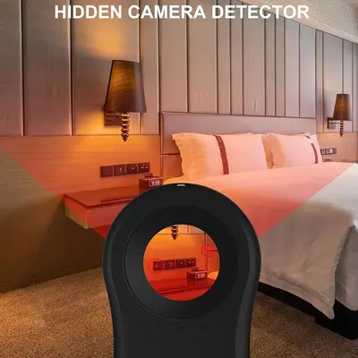 Hidden Camera Detector and Personal Alarm with LED Flashlight photo 2