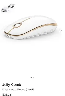 Jelly Comb MS05 Dual-Mode Rechargeable Wireless Mouse photo 2