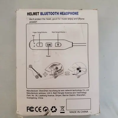 Waterproof Bluetooth Motorcycle Helmet Headset photo 2