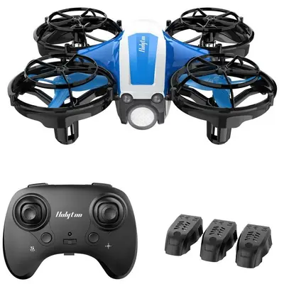 Holyton HS330 Mini RC Quadcopter with 3D Flip, 3 Batteries