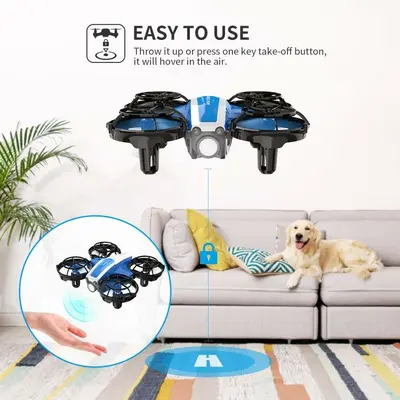 Holyton HS330 Mini RC Quadcopter with 3D Flip, 3 Batteries photo 2