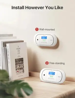 X-Sense Wireless Interconnected Carbon Monoxide Detector, Battery Powered photo 7