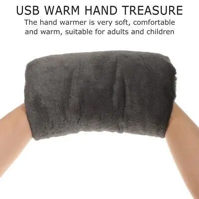 USB Electric Hand Warmer Muff, Plush Pillow Style photo 6