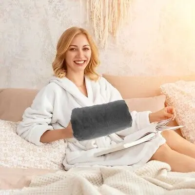 USB Electric Hand Warmer Muff, Plush Pillow Style photo 5