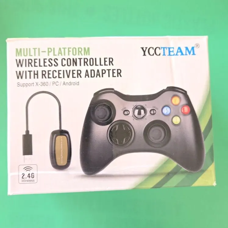 2.4GHz Wireless Gamepad for Xbox 360 Style, PC and Android