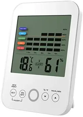 Oritronic Digital Indoor Hygrometer and Thermometer photo 2