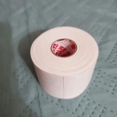 Mueller MTape Easy-Tear Athletic Tape, 2" x 15 yd, White