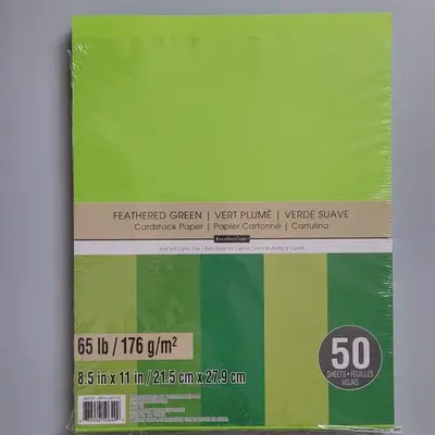 Cardstock in Green, Red and Orange, 3 Pieces photo 4