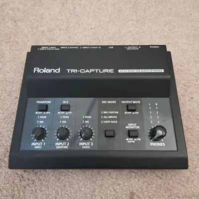 Roland UA-33 Tri-Capture USB Audio Interface, 24-bit/96 kHz
