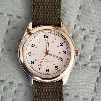 Japan Movement Watch with Metal Bezel