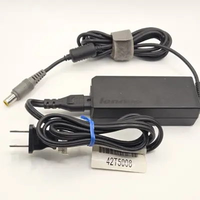 Original Lenovo 92P1156 65W Ultra Portable AC Adapter for ThinkPad X60