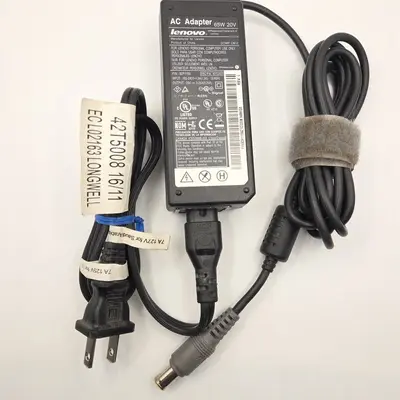 Original Lenovo 92P1156 65W Ultra Portable AC Adapter for ThinkPad X60 photo 3
