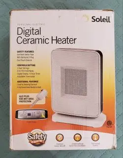 Soleil PTC-910B Digital Ceramic Heater