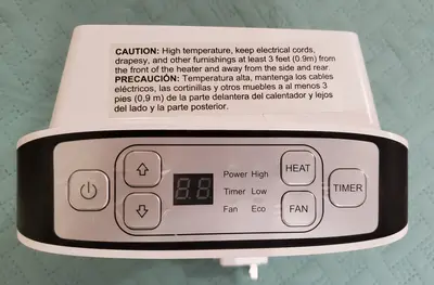 Soleil PTC-910B Digital Ceramic Heater photo 5