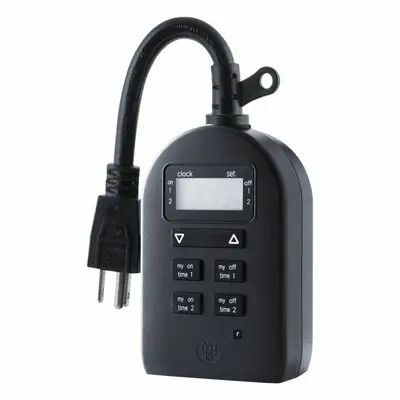 MyTouchSmart Indoor/Outdoor Plug-In Digital Timer for Holiday Lights photo 3