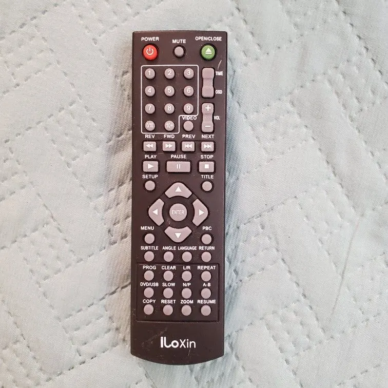 Remote for Iloxin DVD Player