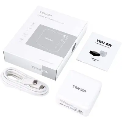 60W USB-C PD Charger for MacBook Pro/Air photo 2