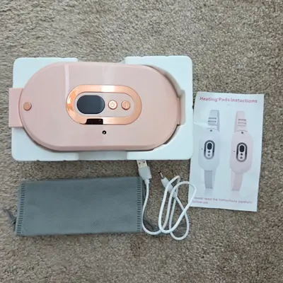 Cordless USB Heating Pad for Period Cramps and Back Pain, Wearable Belt photo 9