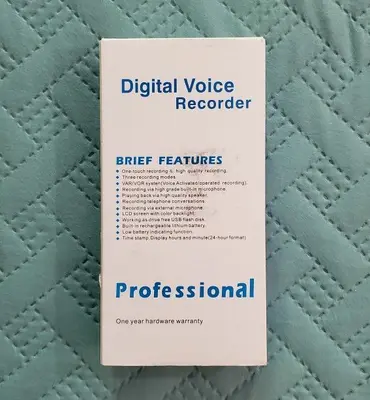 Professional Mini Digital Voice Recorder Audio Pen, 16GB photo 2