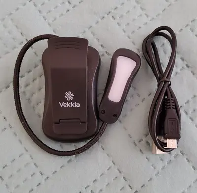 Rechargeable Clip-On Book Light, 3 Brightness Levels photo 1