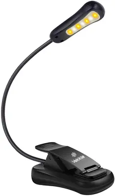 Rechargeable Clip-On Book Light, 3 Brightness Levels photo 2