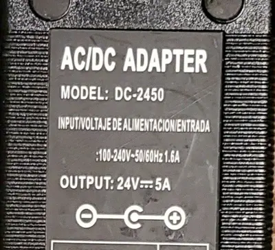 AC 100-240V to DC 24V 5A 120W Power Supply Adapter photo 2