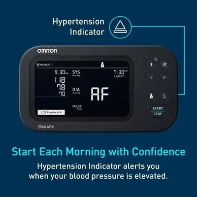 OMRON 10 Series Upper Arm Blood Pressure Monitor with AFib Detection photo 4