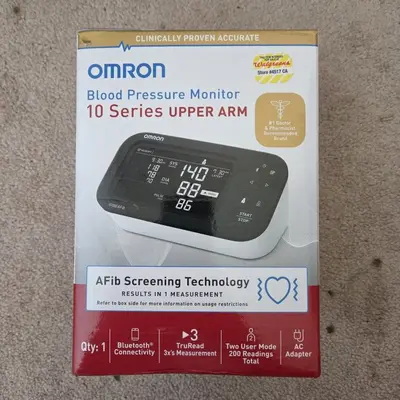 OMRON 10 Series Upper Arm Blood Pressure Monitor with AFib Detection photo 7