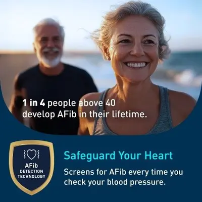 OMRON 10 Series Upper Arm Blood Pressure Monitor with AFib Detection photo 3