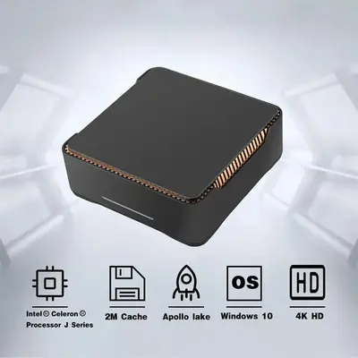 AK3V Mini PC, Celeron J3455, 6GB/120GB SSD, Windows 10 photo 6