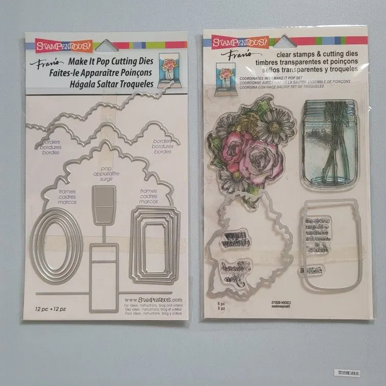 Stampendous Make It Pop Die Sets, 2 Sets