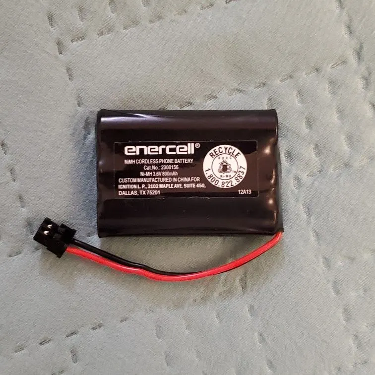 Enercell 3.6V 800mAh Ni-Cd Cordless Phone Battery