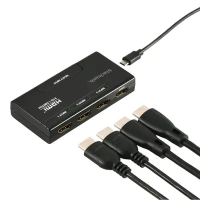 Blackweb 3-Port HDMI Switch with Remote photo 4
