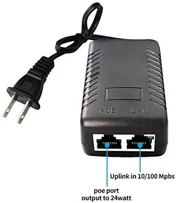 48V PoE Injector, 10/100 Mbps, IEEE 802.3af photo 4