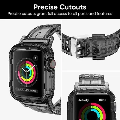 Bumper Case with Bands for Apple Watch Series 1-6 and SE photo 3