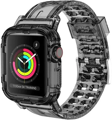 Bumper Case with Bands for Apple Watch Series 1-6 and SE
