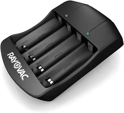 Rayovac PS135 4-Position AA/AAA Value Battery Charger