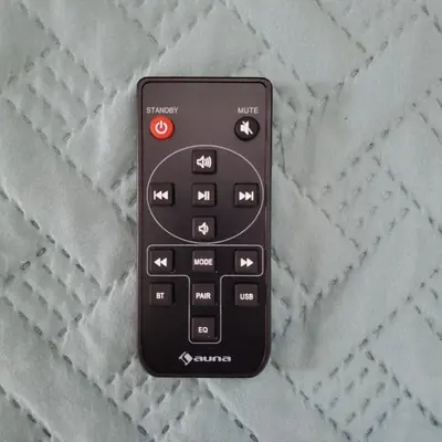 Remote for VocoPro Karaoke-Box-Go Bluetooth Karaoke Package