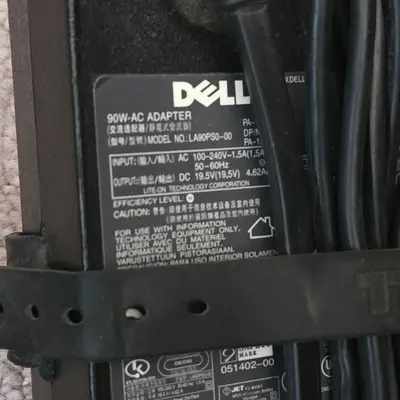 Genuine Dell 90W LA90PE1-01 AC Adapter, 19.5V 4.62A with Cord photo 2