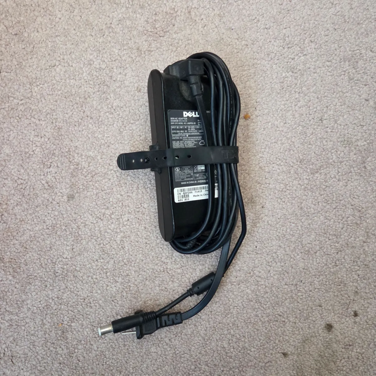 Genuine Dell 90W LA90PE1-01 AC Adapter, 19.5V 4.62A with Cord