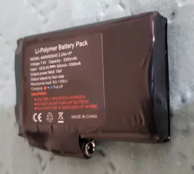 AMW005045 7.4V 2200mAh Li-Polymer Battery Pack photo 2