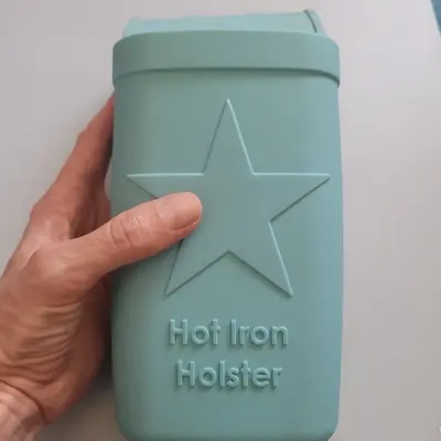 Holster Brands Hot Styling Tool Holder, Original, Blue photo 2