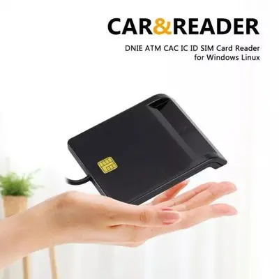 USB 2.0 Smart Card Reader for CAC, ID, Bank and SIM Cards photo 2