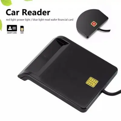 USB 2.0 Smart Card Reader for CAC, ID, Bank and SIM Cards photo 4