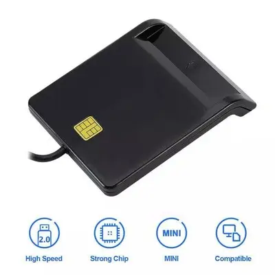 USB 2.0 Smart Card Reader for CAC, ID, Bank and SIM Cards photo 6