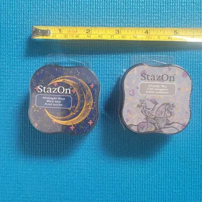 Tsukineko StazOn Midi Ink Pads, Set of 2