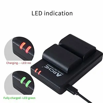 ARCHE EN-EL12 Dual USB Charger for Nikon Coolpix AW100 / AW110 / AW120 photo 4